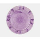 Painted Charger Plate - Amethyst
