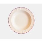 Painted Soup Plate - Amethyst