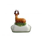 Woodland Butter Dish - Stag