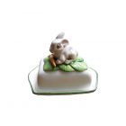Woodland Butter Dish - Hare