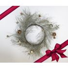 Glittering Gold and Silver Wreath