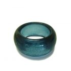 Glass Napkin Ring - Indigo