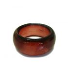 Glass Napkin Ring - Bordeaux