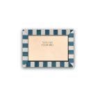 Azure Candy Stripe Frame - 4" x 6"