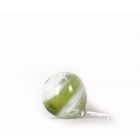 Opaque Crystal Glass Bauble - Moss