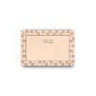 Ecru & Rose Check Frame - 4" x 6"