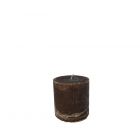 10x10cm Pillar Candle - Chocolate
