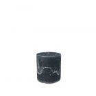 10x10cm Pillar Candle - Grey