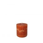 10x10cm Pillar Candle - Amber