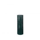 7x20cm Pillar Candle - Dark Green