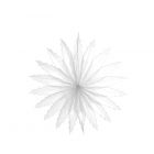 White Snowflake Decoration - 67cm