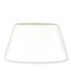 Linen 17'' Oval Lampshade - Ivory 