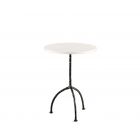 Stina Chalk Cocktail Table Large - Bronzed finish with Eggshell top