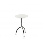 Stina Cloud Cocktail Table Medium - Bronzed finish with Eggshell top