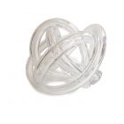 Glass Knot, Large - Clear