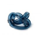 Glass Knot - Steel Blue