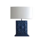 Piastrella Table Lamp in Willie's Blue