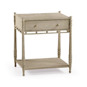 Morris Bedside Table Greyed Oak