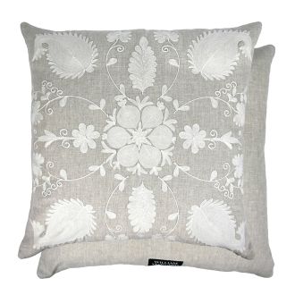 Zinnia Natural 60x60cm Cushion