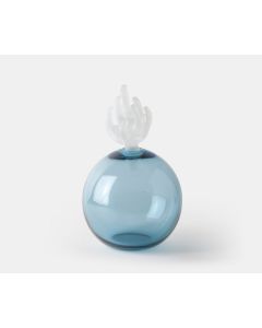 Anemone Bottle, Lrg - Steel Blue