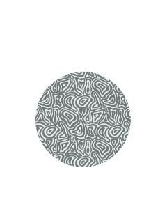 Coralia - Silver 200cm Circular Rug