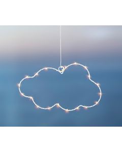 Cloud Tree Decoration with Lights