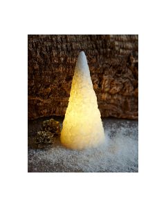 Snow Cone, H15cm, White