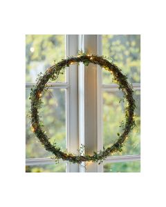 Tilda Wreath, 36cm, Green