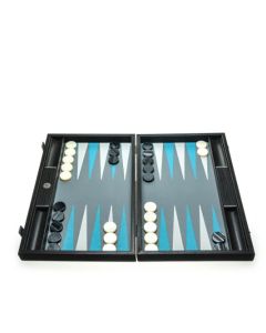 Large Backgammon - Turquoise Blue