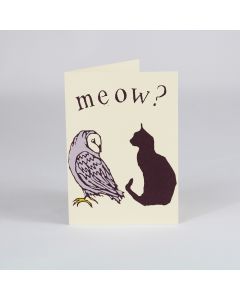 Owl and Pussycat Card