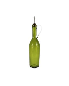 Olive Oil Bottle With Handle - Moss