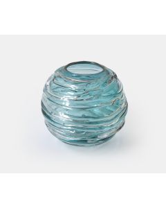 Strata Vase/Votive - Turquoise