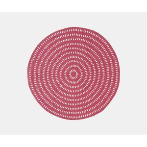Porcupine Large Placemat - Rose