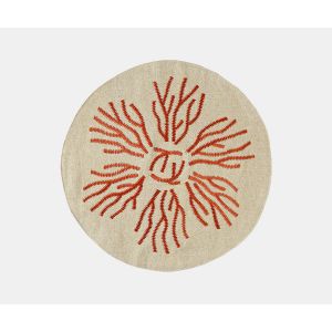 Coral Large Placemat - Terracotta