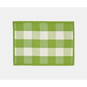 Sassadi Lined Placemat in Lime