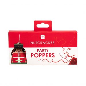 Botanical Nutcracker Party Poppers 8 Pack 