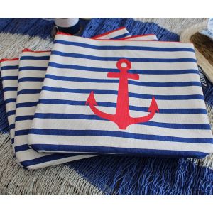 Breton Stripe Anchor Bag