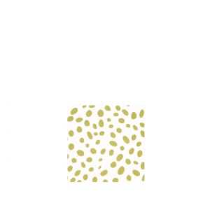 Paper Cocktail Napkin Gold Spots