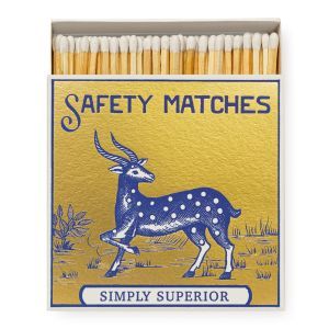 Gold Deer Square Matches