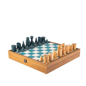 Chess Set - Inlaid Turquoise