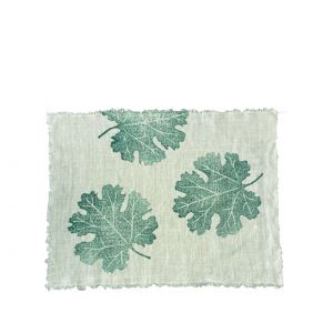 Leaf Placemat in Racing Green