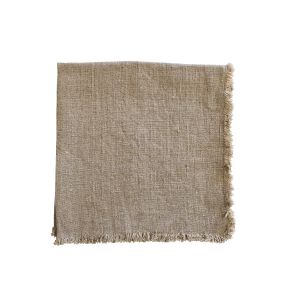 Linen Napkin w Frayed edge - Original