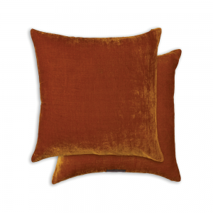 Paddy Velvet - Tobacco Decorative Pillow