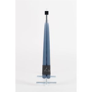 Pair Tapered Candles - Ocean Blue