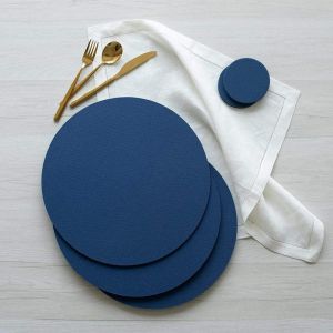 Canvas Placemat  - Navy