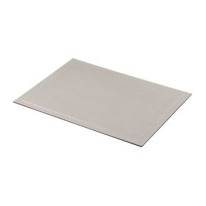 Phil Leather Desk Blotter - Light Grey