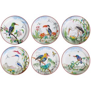 The Birds Tin Plates Set