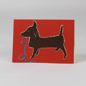 Very Naughty Dog Card