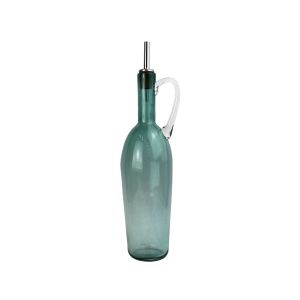 Olive Oil Bottle With Handle - Fir Green