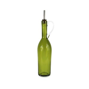 Olive Oil Bottle With Handle - Moss